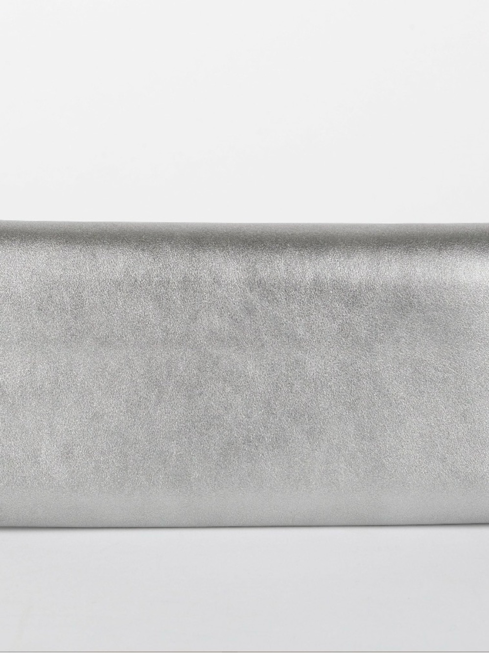 Dior Metallic Silver Clutch with Gold J'Adior Hardware - Picture 4 of 7